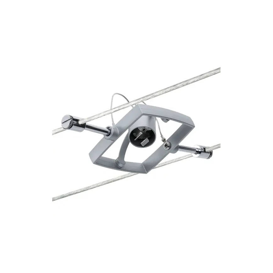 Paulmann 94134 - RINKINYS 5xGU5,3/10W Taškinis šviestuvas kabelinės sistemos MAC 230V baltas