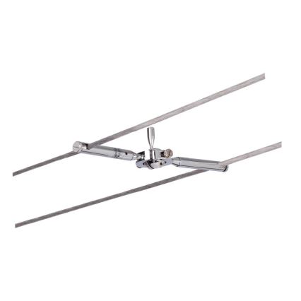 Paulmann 94147 - 1xGU5,3/10W Taškinis šviestuvas kabelinei sistemai TOGO 12V, matinis chromas