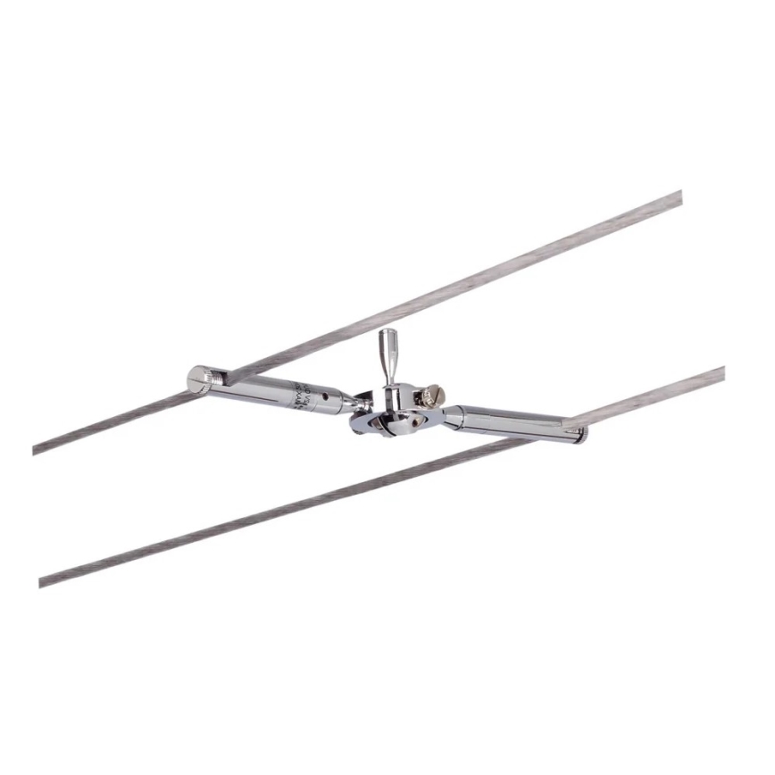 Paulmann 94147 - 1xGU5,3/10W Taškinis šviestuvas kabelinei sistemai TOGO 12V, matinis chromas
