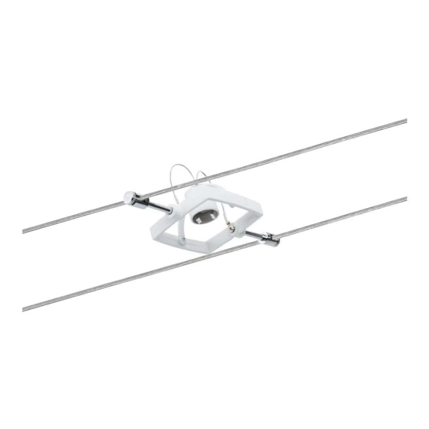 Paulmann 94149 - KOMPLEKTAS 5xGU5,3/10W Akcentinis apšvietimas pakabinamai sistemai TECH 230V balta