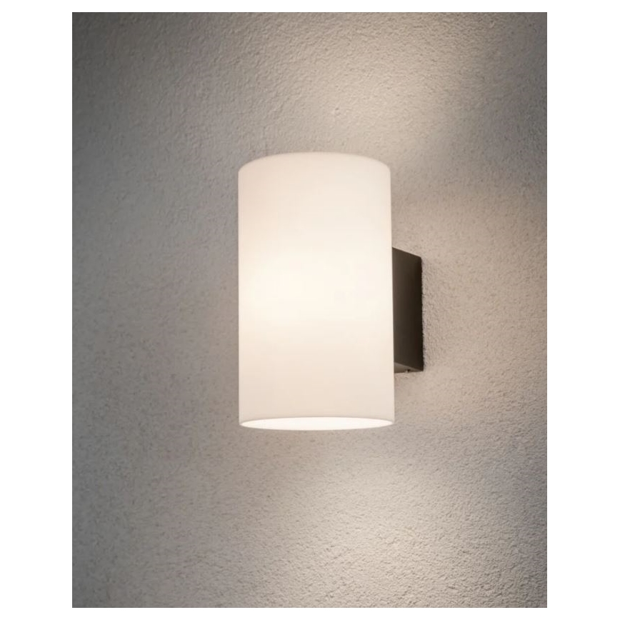 Paulmann 94186 - 1xE27/15W IP54 Lauko sieninis šviestuvas TUBE 230V