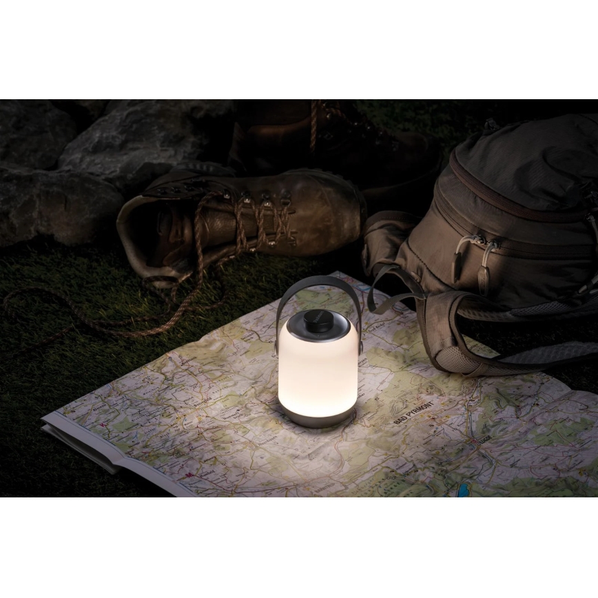 Paulmann 94210 - LED/1,6W IP44 Lauko pritemdomas lempa CLUTCH 3,7V 2000 mAh
