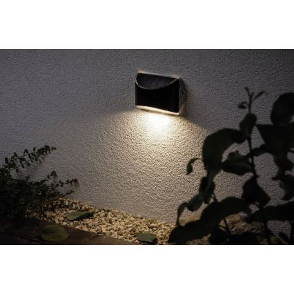 Paulmann 94233 - LED/0,05W IP44 Saulės energija įkraunamas sieninis šviestuvas ELLIOT 1,2V 400 mAh