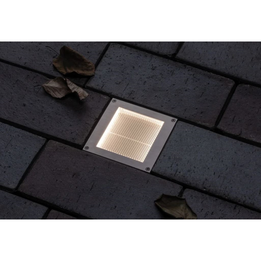 Paulmann 94238 - LED/0,7W IP67 Saulės energija įkraunamas šviestuvas įvažiavimui ARON 3,7V 650 mAh