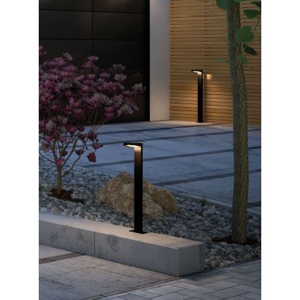 Paulmann 94249 - LED/1,2W IP44 Lauko saulės lempa su jutikliu RYSE 3,7V 1800 mAh