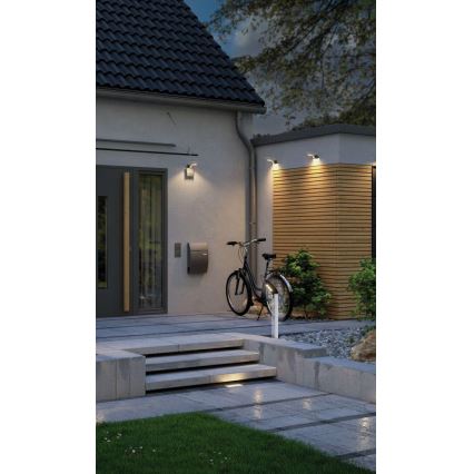 Paulmann 94252 - LED/1,2W IP44 Saulės lauko lempa su jutikliu SOLEY 230V