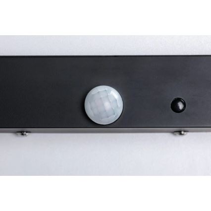 Paulmann 94256_1 - LED/10W IP44 Lauko lubinis šviestuvas su jutikliu 230V