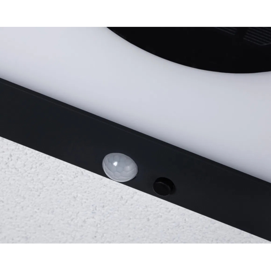 Paulmann 94263 - LED/1,2W IP44 Saulės energija įkraunamas sieninis šviestuvas su jutikliu TAIJA 3,7V