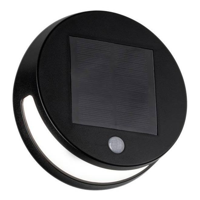 Paulmann 94265 - LED/3W IP44 Lauko šviestuvas, įkraunamas saulės energija su jutikliu HELENA 3,7V 1800 mAh