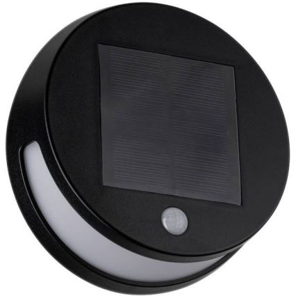 Paulmann 94265 - LED/3W IP44 Lauko šviestuvas, įkraunamas saulės energija su jutikliu HELENA 3,7V 1800 mAh