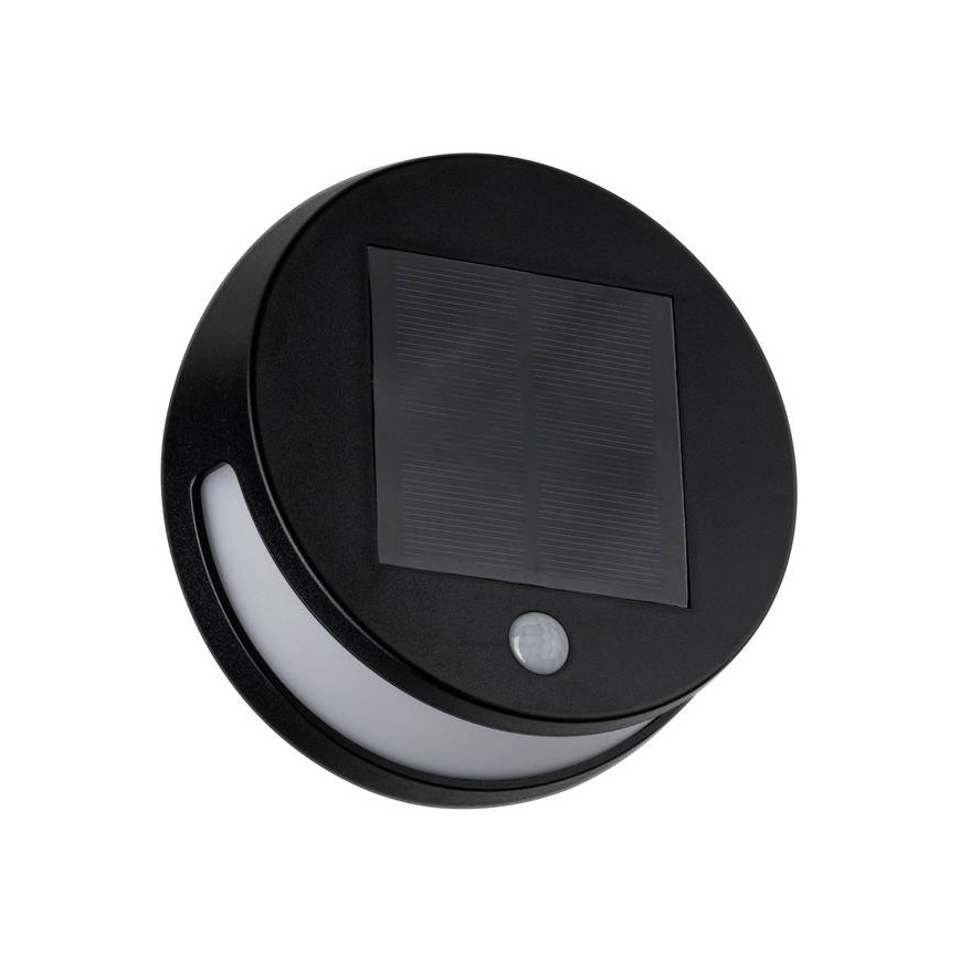 Paulmann 94265 - LED/3W IP44 Lauko šviestuvas, įkraunamas saulės energija su jutikliu HELENA 3,7V 1800 mAh
