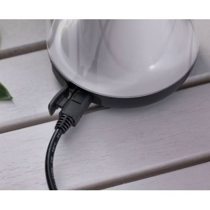 Paulmann 94267 - LED/1,3W IP44 Lauko pritemdomas lempa CUPULINO 5V 2000 mAh