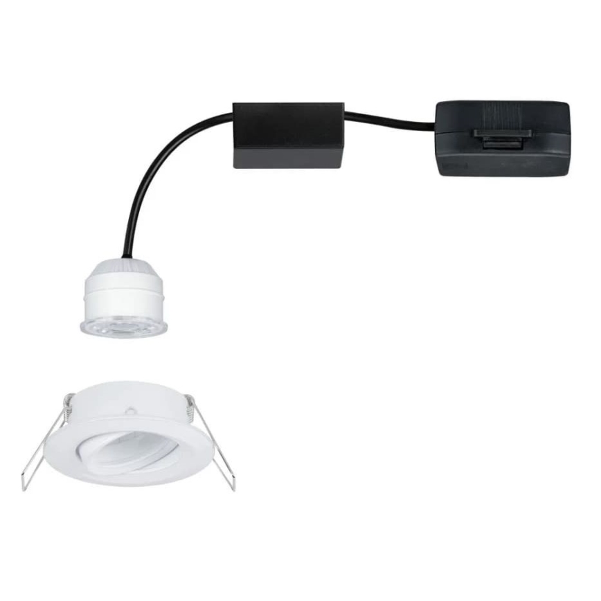 Paulmann 94292 - LED/4W IP23 Įleidžiamas vonios šviestuvas COIN 230V
