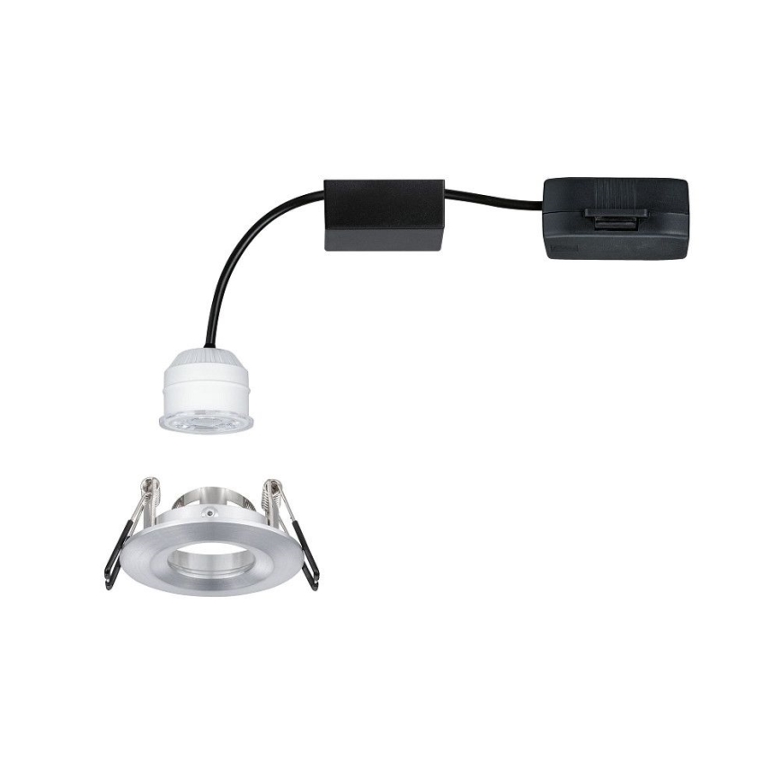 Paulmann 94304 - LED/4W IP44 Įleidžiamas vonios šviestuvas COIN 230V