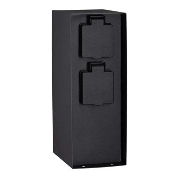 Paulmann 94313 - Lauko kištukinių lizdų stulpas RIO 4Z SCHUKO 230V IP44