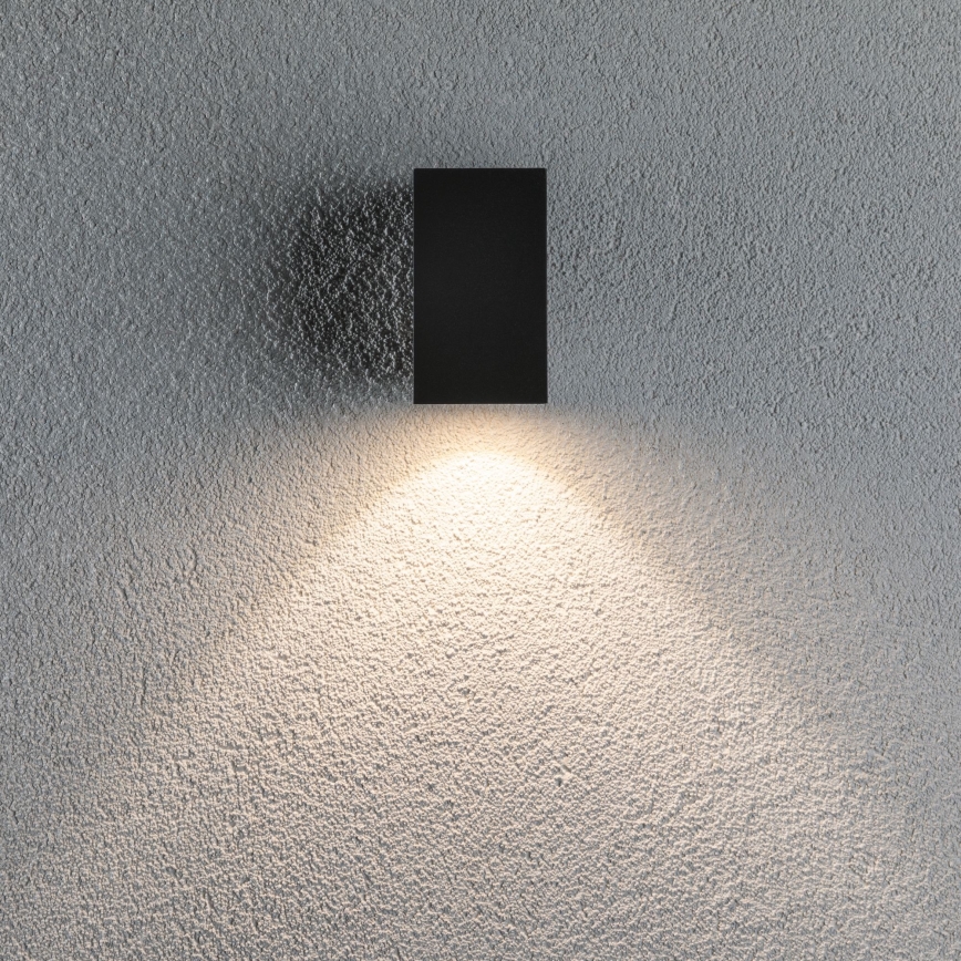 Paulmann 94327 - LED/3,8W IP44 Lauko sieninis šviestuvas FLAME 230V antracitas