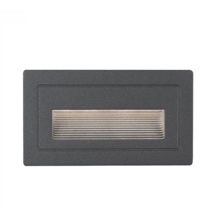 Paulmann 94383 - LED/4W IP44 Įmontuojamas lauko šviestuvas LONG 230V