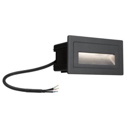 Paulmann 94383 - LED/4W IP44 Įmontuojamas lauko šviestuvas LONG 230V