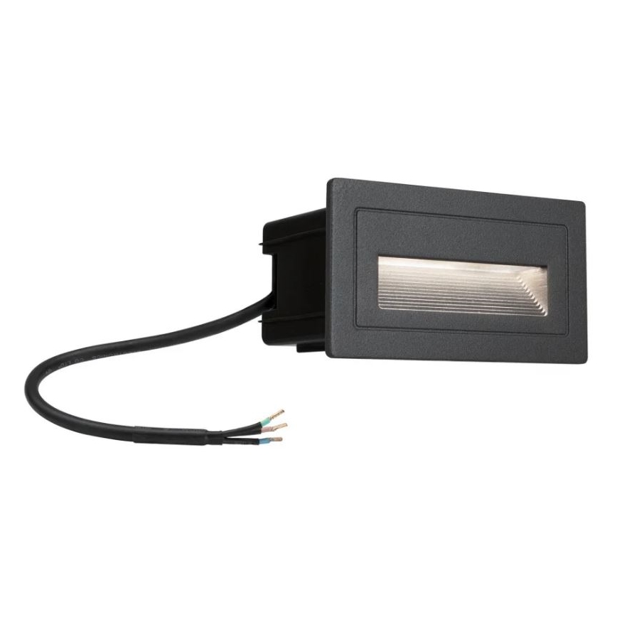 Paulmann 94383 - LED/4W IP44 Įmontuojamas lauko šviestuvas LONG 230V