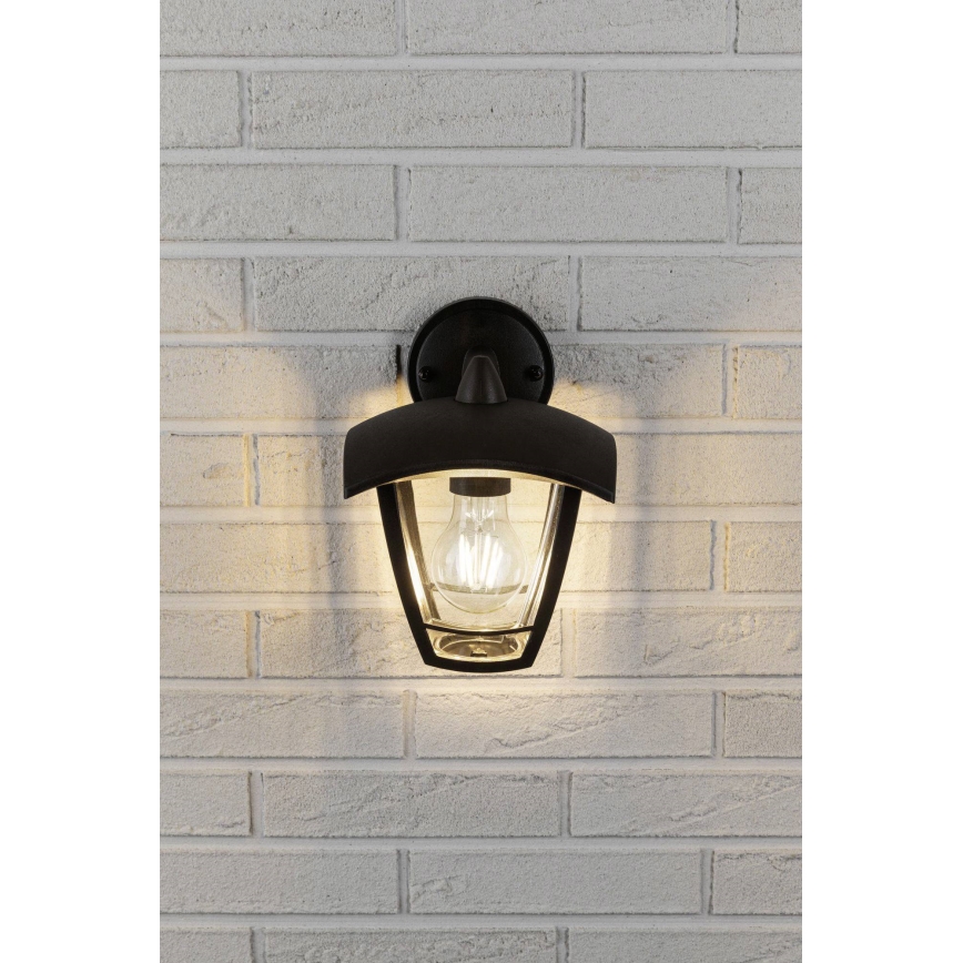 Paulmann 94392 - 1xE27/12W IP44 Sieninis lauko šviestuvas CLASSIC 230V