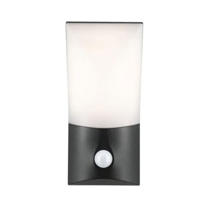 Paulmann 94402 - LED/10W IP44 Lauko sieninis šviestuvas su jutikliu ADYA 230V