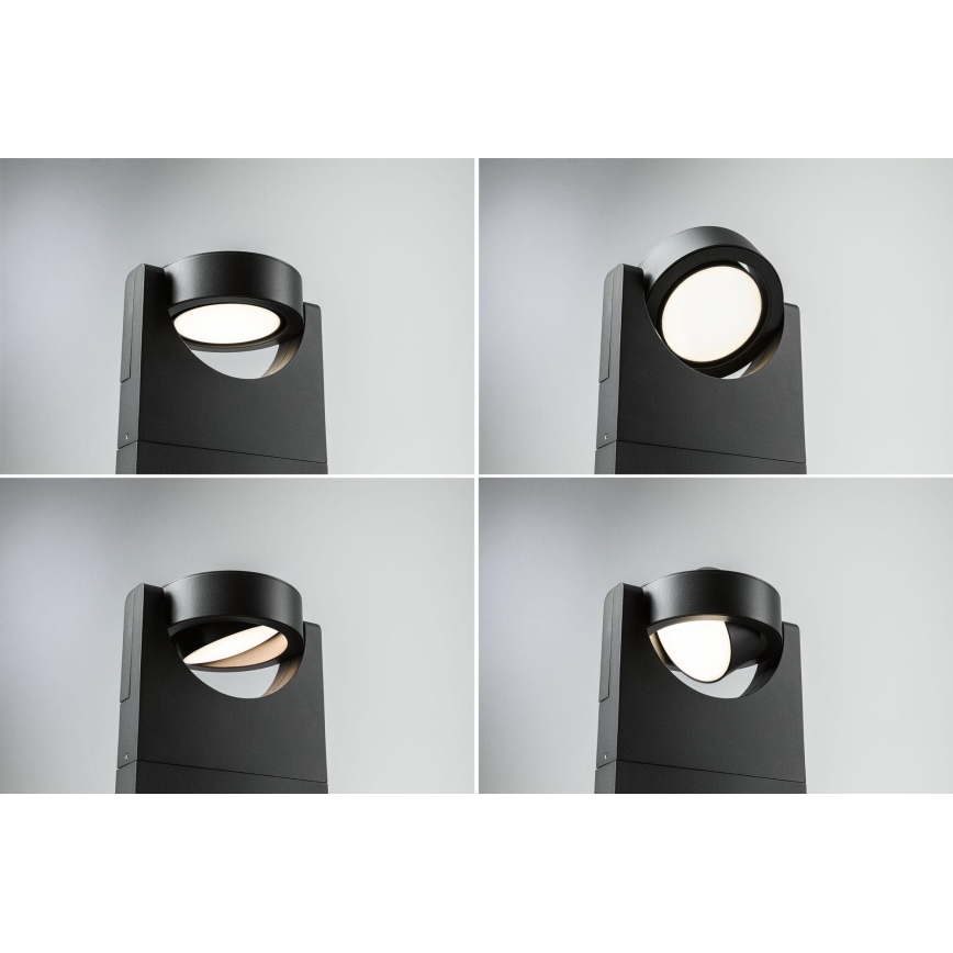 Paulmann 94407 - LED/8W IP44 Lauko šviestuvas SWIVEA 230V