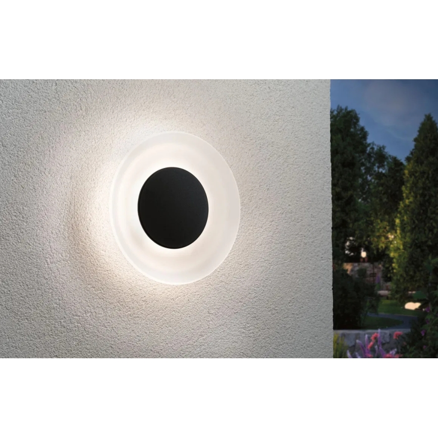 Paulmann 94409 - LED/4W IP44 Lauko sieninis šviestuvas CIRCEA 230V