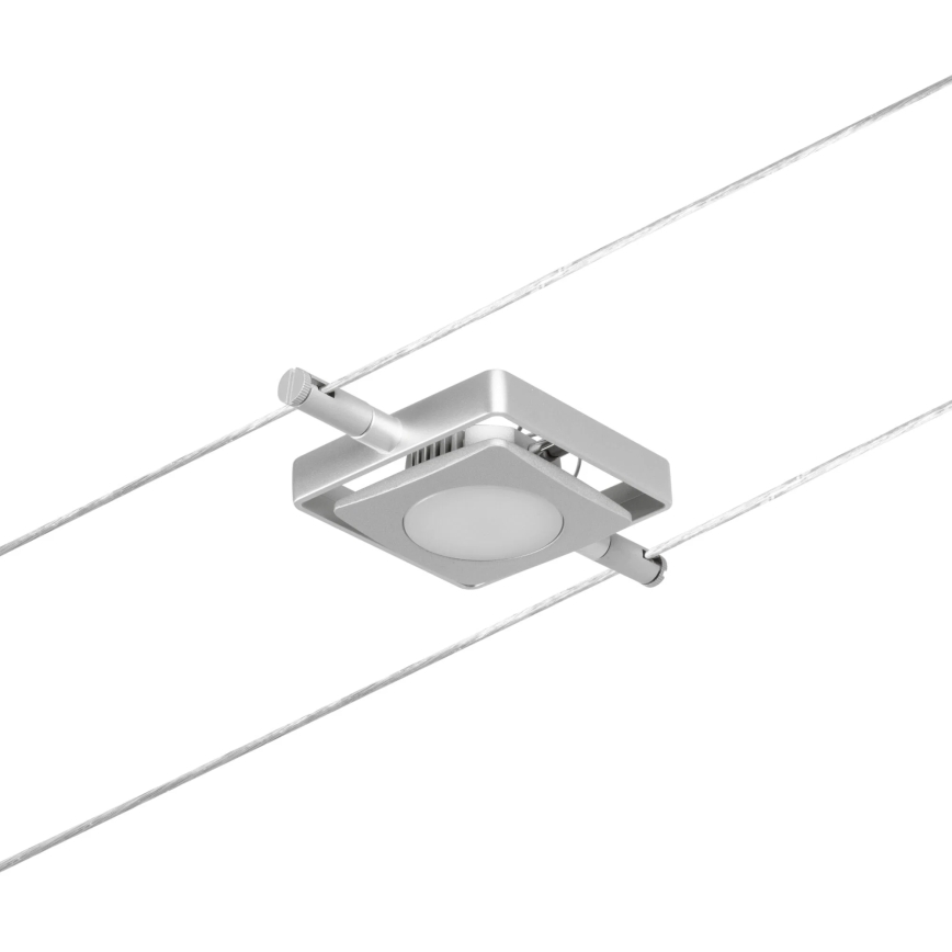 Paulmann 94420 - RINKINYS 5xLED/4,5W, MAC kabelinė sistema 230V, matinis chromas