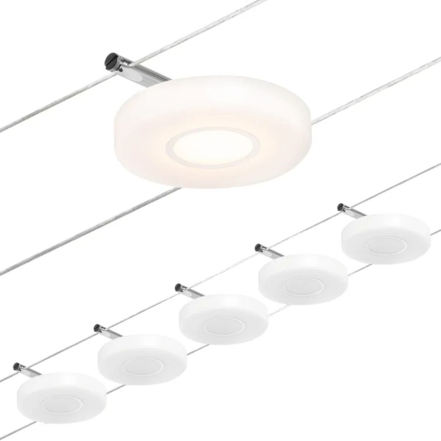 Paulmann 94426 - KOMPLEKTAS 5xLED/4,5W Akcentinis apšvietimas pakabinamai sistemai MAC 230V