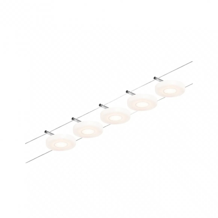 Paulmann 94426 - KOMPLEKTAS 5xLED/4,5W Akcentinis apšvietimas pakabinamai sistemai MAC 230V