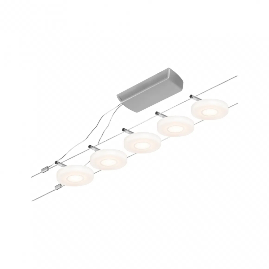 Paulmann 94426 - KOMPLEKTAS 5xLED/4,5W Akcentinis apšvietimas pakabinamai sistemai MAC 230V