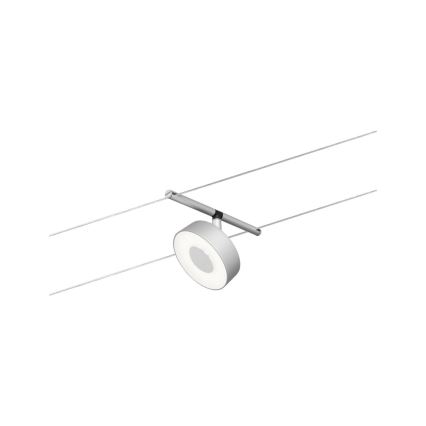 Paulmann 94475 - Komplektas 5xLED/5W – CIRCLE pilna kabelinė sistema, 230V, matinis chromas