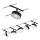 Paulmann 94479 - Rinkinys 5xLED/5W, pilna CIRCLE kabelinė sistema, 230V, juoda