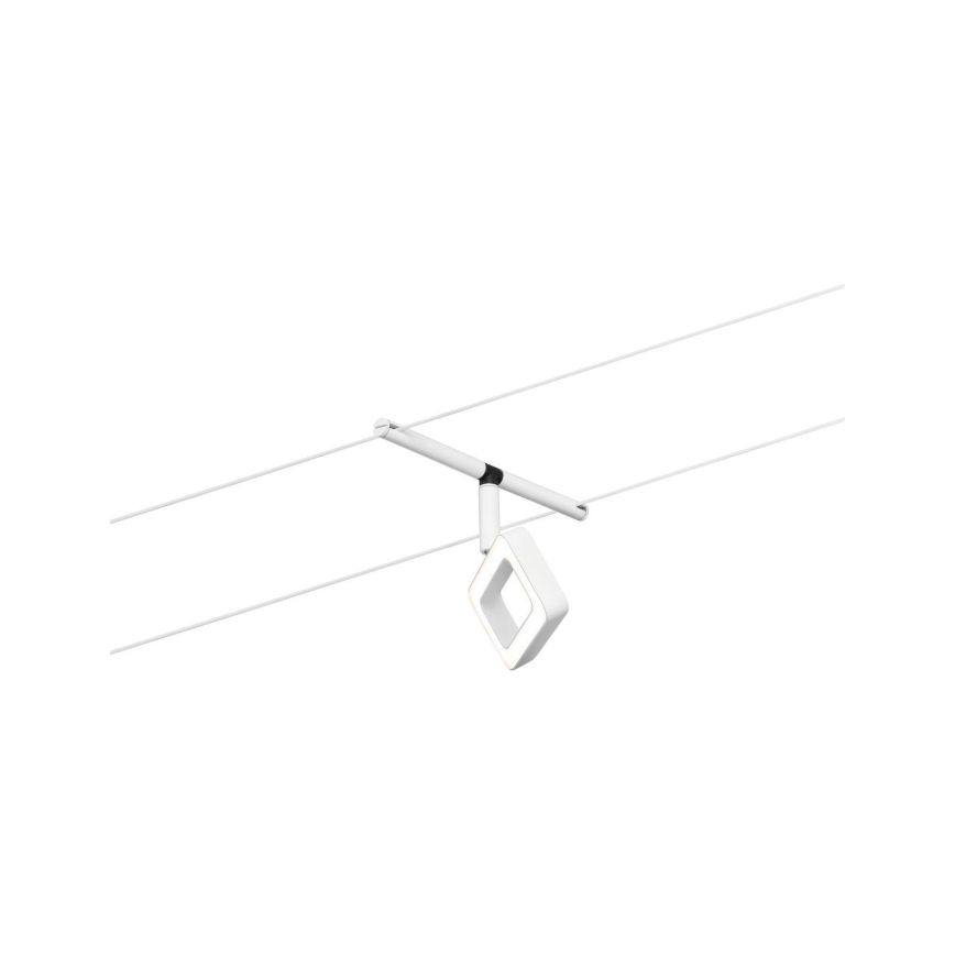 Paulmann 94483 - KOMPLEKTAS 5xLED/4,8W Akcentinis šviestuvas bėgių sistemai FRAME 230V balta