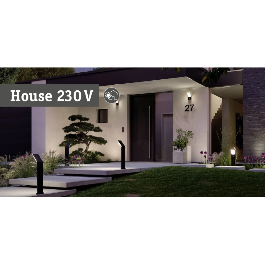 Paulmann 94502 - LED/6,8W IP65 Lauko šviestuvas CONCREA 230V