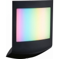 Paulmann 94513 - RGBW LED/8,2W IP44 Dimeriuojamas lauko sieninis šviestuvas su judesio ir sutemų jutikliu PADEA 230V antracitas