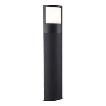 Paulmann 94514 - LED/8,5W IP44 Dimeriuojama lauko lempa su judesio ir sutemos jutikliu PADEA 230V antracitas