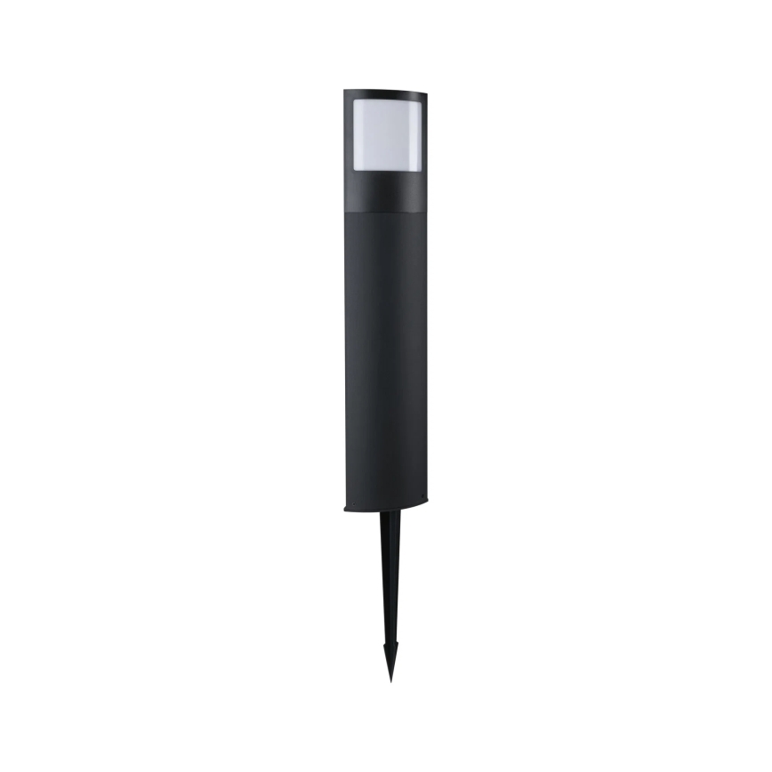 Paulmann 94514 - LED/8,5W IP44 Reguliuojamas namo numerio apšvietimas su judesio ir sutemos jutikliu PADEA 230V antracitas
