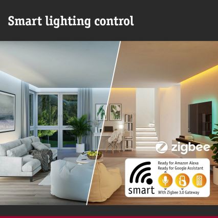 Paulmann 94515 - LED/8,5W IP44 Dimeriuojamas namų numerio šviestuvas su judesio ir sutemų jutikliu PADEA 230V antracitas