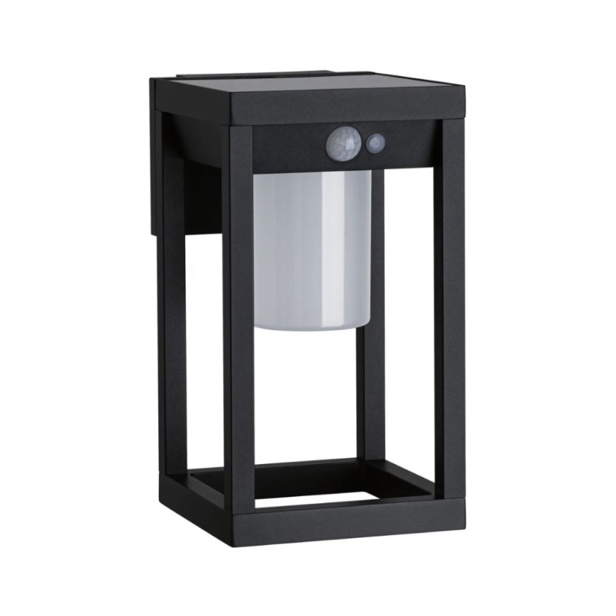 Paulmann 94572 -LED/5,5W IP44 Saulės energija įkraunamas sieninis šviestuvas su jutikliu MARISOL 3,7V 2000 mAh