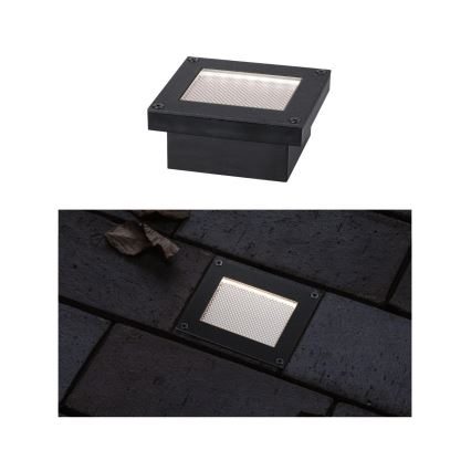 Paulmann 94578 - LED/0,1W IP67 Saulės energijos įleidžiamas šviestuvas DOMENIC 1,2V 1500 mAh