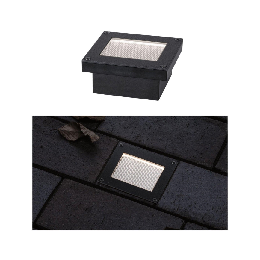 Paulmann 94578 - LED/0,1W IP67 Saulės energijos įleidžiamas šviestuvas DOMENIC 1,2V 1500 mAh