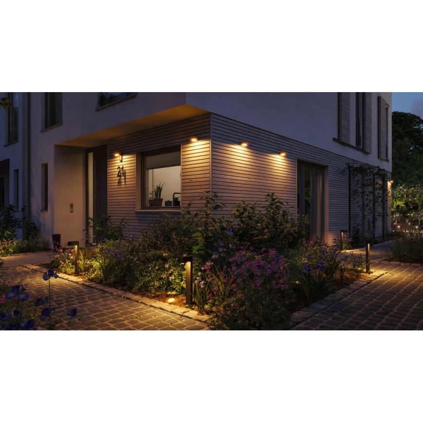 Paulmann 94713 - LED/6W IP44 Lauko sieninis šviestuvas CAPERA 230V