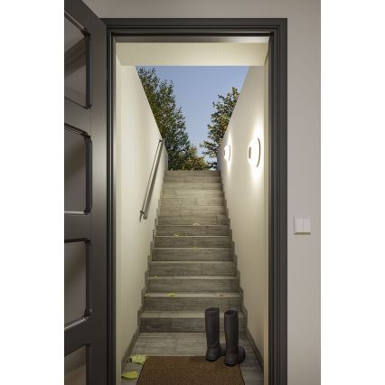 Paulmann 94955 - LED/20,5W IP65 Dimeriuojamas lauko sieninis šviestuvas AUREVA 230V 2200/3000/4000K antracitas
