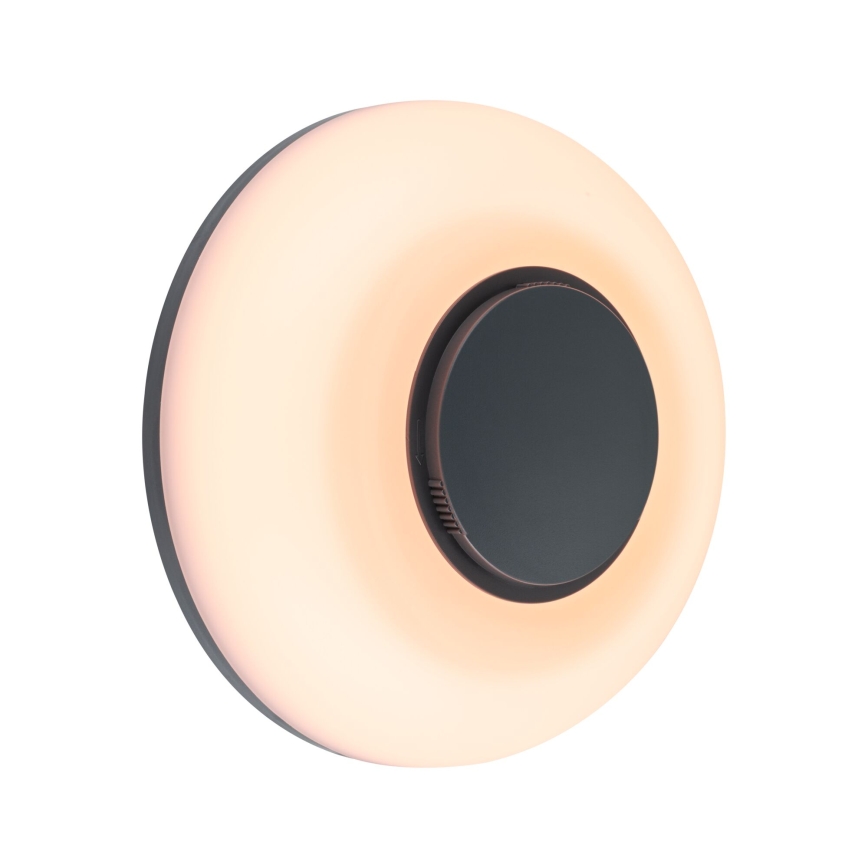 Paulmann 94955 - LED/20,5W IP65 Dimeriuojamas lauko sieninis šviestuvas AUREVA 230V 2200/3000/4000K antracitas