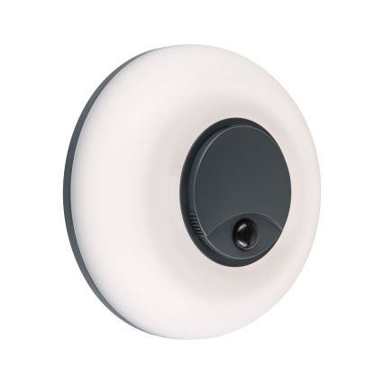 Paulmann 94956 - LED/20,5W IP65 Pritemdomas lauko sieninis šviestuvas su judesio ir sutemų jutikliu AUREVA 230V 2200/3000/4000K antracitas