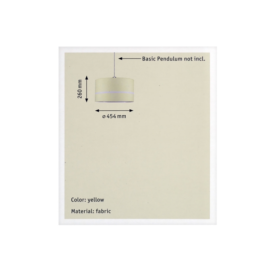Paulmann 95365 - Gaubtas TESSA E27 diametras 45,5 cm