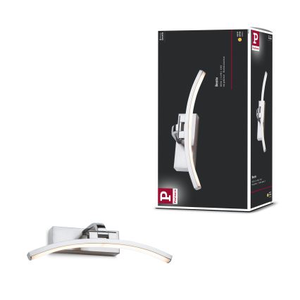 Paulmann 95556 - BENTO LED paveikslų šviestuvas, 6 W, 230 V, 30 cm, matinis chromas