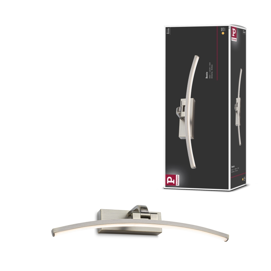 Paulmann 95560 - LED/8,5W Paveikslų šviestuvas BENTO 230V 40 cm žalvaris