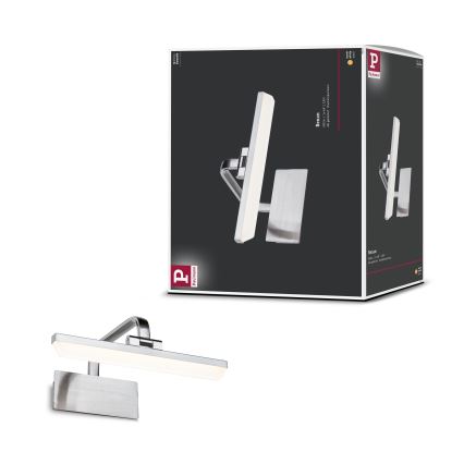 Paulmann 95571 - LED/6W paveikslų šviestuvas RENAN 230V 30 cm matinis chromas